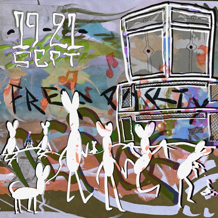 Flyer for Nentoke FREE PARTY at Secret Location